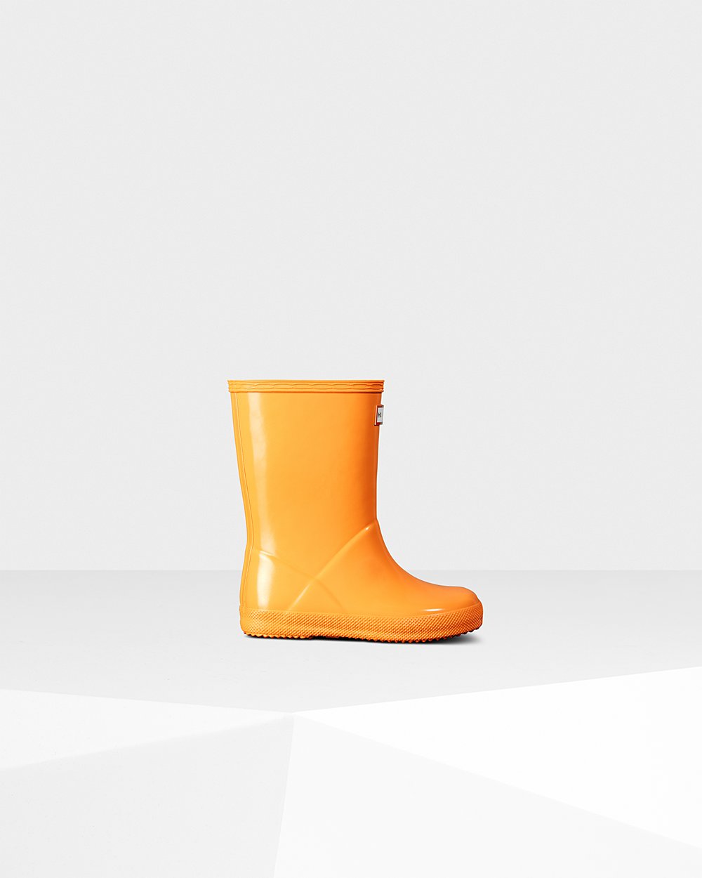 Regenlaarzen Kinderen - Hunter Original First Classic Gloss - Oranje - 96ILJACOB